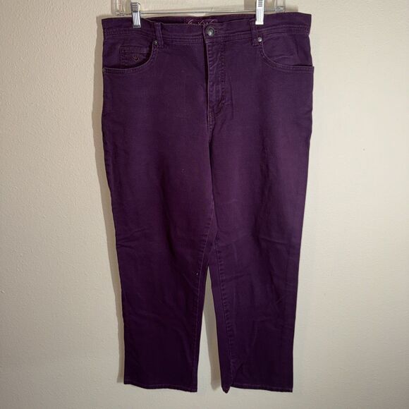 Gloria Vanderbilt Denim - Gloria Vanderbilt Amanda Jeans Purple